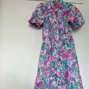 NWT Lilly Pulitzer MIDI Dress - Size 6